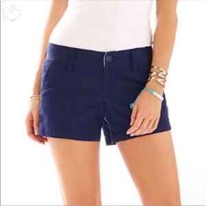 Lilly Pulitzer Navy Callahan Women's Shorts size 2